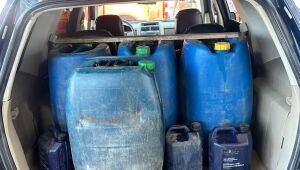 Combustível boliviano é apreendido em operação em Corumbá