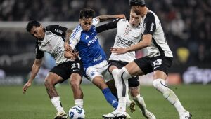 Mesmo com artilheiro do Brasileirão, Kaio Jorge, em campo, partida terminou zerada. 