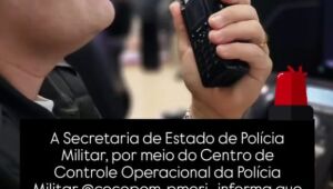 PM do Rio informou em redes sociais o apagão no sistema 190, usado para comunicar emergências 