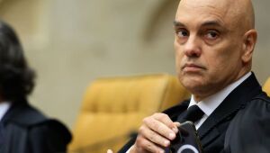 O ministro do Supremo Tribunal Federal Alexandre de Moraes discursou na sessão de reabertura dos trabalhos do Judiciário depois do recesso do meio do ano. 