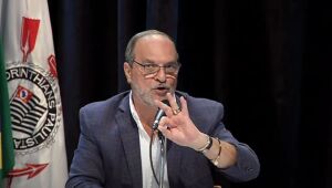 Romeu Tuma Júnior concedeu entrevista coletiva nesta sexta-feira. 