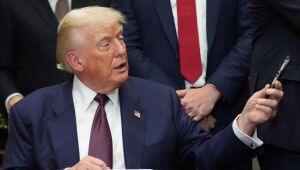 O presidente dos Estados Unidos, Donald Trump