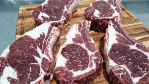 Cortes de Nelore da Fazenda Sete Estrelas: marmoreio garante maciez e sabor antes atribuí.