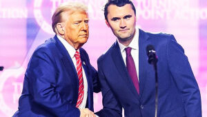 O influenciador político conservador Charlie Kirk
