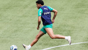 Bruno Rodrigues vive expectativa por ser relacionado após finalizar preparação com treino no Allianz Parque nesta sexta-feira.
