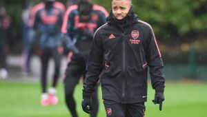 Gabriel Jesus treina forte no Arsenal, mas ficará fora da fase de Liga da Champions League 2025