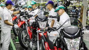 Produção de motos em Manaus atinge melhor resultado do ano e maior volume para agosto desde 2011