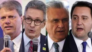 Governadores Tarcísio, Zema, Ratinho Jr. e Caiado reagiram à condenação de Bolsonaro e sinalizam com força à base bolsonarista