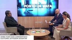 Secretário judiciário do TRE-MS, Marcos Rafael, detalhou prazos e regras para eleições de 2026 no programa Ponto de Vista