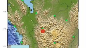 Terremoto de magnitude 5,1 foi registrado na madrugada deste domingo em Antioquia, na Colômbia