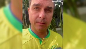 Senador Flávio Bolsonaro (PL-RJ), convoca apoiadores para irem às ruas no 7 de setembro.