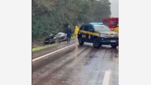 Acidente ocorreu na BR-386, entre os municípios de Carazinho e Sarandi, na tarde de quinta-feira.