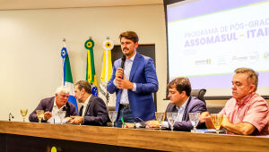 Thalles Tomazelli, presidente da Assomasul (Associação dos Municípios de Mato Grosso do Sul)