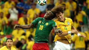Vicent Aboubakar defendeu a seleção camaronesa em três Copas do Mundo.