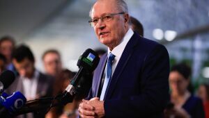 O vice-presidente da República e também ministro Geraldo Alckmin (Desenvolvimento, Indústria, Comércio e Serviços) criticou projeto de anistia a Bolsonaro.