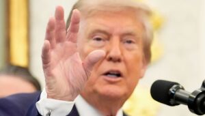 O presidente dos Estados Unidos, Donald Trump.