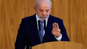 O presidente Luiz Inácio Lula da Silva (PT).