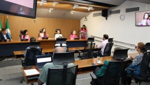 A iniciativa foi realizada no Parlamento com foco na saúde, autoestima e prevenção do câncer de mama 