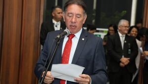 Deputado Gerson Claro, autor da proposta, durante a sessão plenária desta quarta-feira 