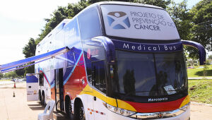 Ônibus da Saúde da Cassems faz exames gratuitos nesta sexta em Campo Grande; ação prioriza mulheres a partir de 40 anos.