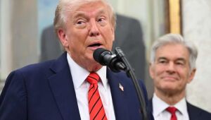O presidente dos EUA, Donald Trump.