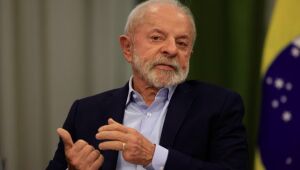Presidente Luiz Inácio Lula da Silva. 