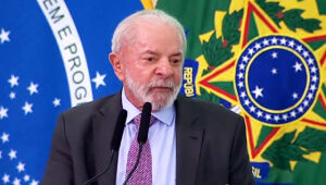 O presidente Lula rasgou o verbo sobre o presidente americano