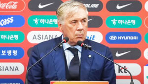 Carlo Ancelotti lamenta derrota do Brasil para o Japão e afirma que o revés serve de aprendizado antes da Copa de 2026