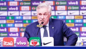 Carlo Ancelotti, técnico da seleção brasileira, convocou 25 jogadores para amistosos com Coreia do Sul e Japão