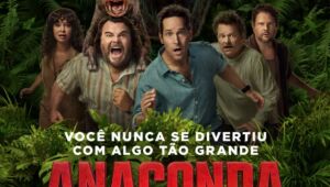 Selton Mello divide o protagonismo com Jack Black e Paul Rudd no novo Anaconda, que estreia nos cinemas em 25 de dezembro.