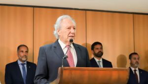 O ministro da Justiça e Segurança e Pública, Ricardo Lewandowski