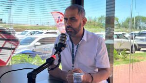 O prefeito de Paranhos, Hélio Acosta