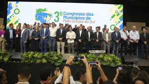 A abertura do evento foi hoje. Congresso dos Municípios começa com foco na união entre Estado e municípios e eficiência na gestão pública.