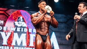 Ramon Dino se tornou o primeiro homem brasileiro a ganhar o Mr. Olympia 2025.