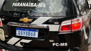 Homem condenado a 10 anos por estupro de vulnerável é preso em Paranaíba e levado ao sistema prisional.