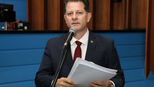Renato Câmara destacou, durante sessão nesta terça (4/11), que a pavimentação da MS-465 é estratégica para o desenvolvimento do agronegócio do Estado