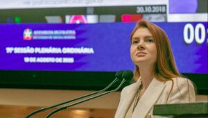 A deputada estadual Ana Campagnolo disse que vaga para o Senado por SC foi 