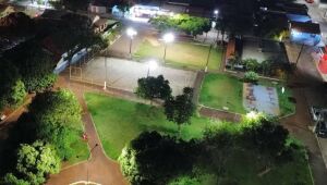 Quadra da Praça Coophasul será totalmente revitalizada com nova estrutura, pintura e equipamentos esportivos