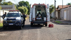 Dramatização do ocorrido / Vítima foi levada à Santa Casa após relatar agressão em bairro da Capital.