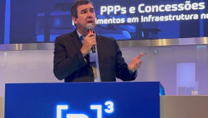 Riedel acompanha leilão da PPP do Hospital Regional de MS em São Paulo; contrato de R$ 5,6 bi inclui gestão de serviços não assistenciais.