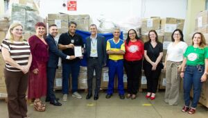 Brinquedos doados pela Receita Federal serão entregues em festas de encerramento nas escolas da Reme.