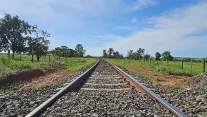 A Malha Norte, oficialmente conhecida como Ferrovia Norte Brasil (EF-364) (Foto: Mairinco de Paulo)