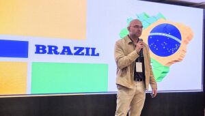 élio Daher apresentou experiência de Mato Grosso do Sul em transformação digital da educação para gestores de 15 estados no evento na Índia.