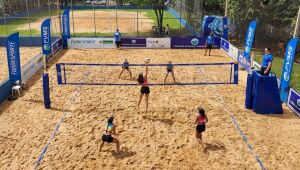 Com 112 duplas, 4ª etapa do Circuito Estadual de Vôlei de Praia bate recorde de inscritos e movimenta Campo Grande até domingo (7).