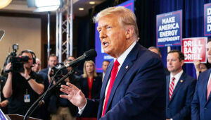 O presidente dos Estados Unidos, Donald Trump