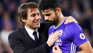 Diego Costa conquistou a Premier League com o Chelsea, mas diz que convivência com Conte era desgastante