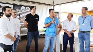 Prefeito Marçal Filho falou de projetos habitacionais da prefeitura, durante entrega de moradias, na tarde de sexta-feira.