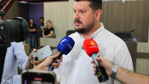 O prefeito de Nioaque, André Guimarães