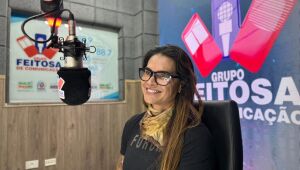 A secretária de Turismo, Cultura e Esporte de Rio Verde, Josy Madruga, durante entrevista no estúdio do Giro Estadual de Notícias, detalha a retomada do carnaval no município.