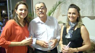 Glaucia Nardão, Cleomedes Nunes e Silvana T. Nardão Stucchi